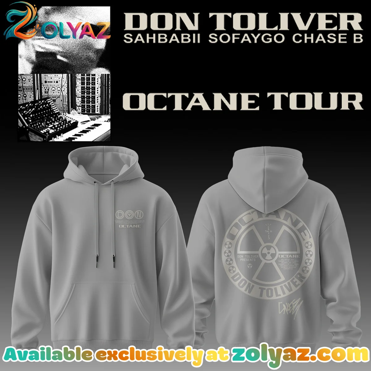 Don Toliver Octane Tour Signature Shirt & Hoodie (Design 4)
