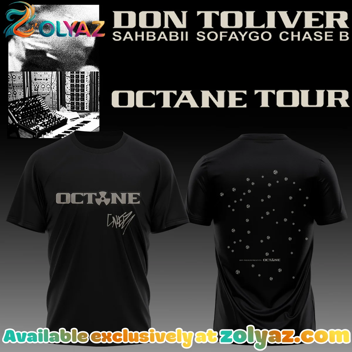 Don Toliver Octane Tour Signature T-Shirt & Hoodie (Design 7)