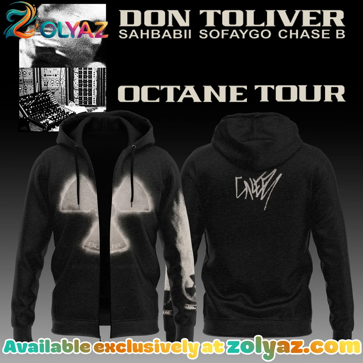 Don Toliver Octane Tour Signature Shirt & Hoodie (Style 8)