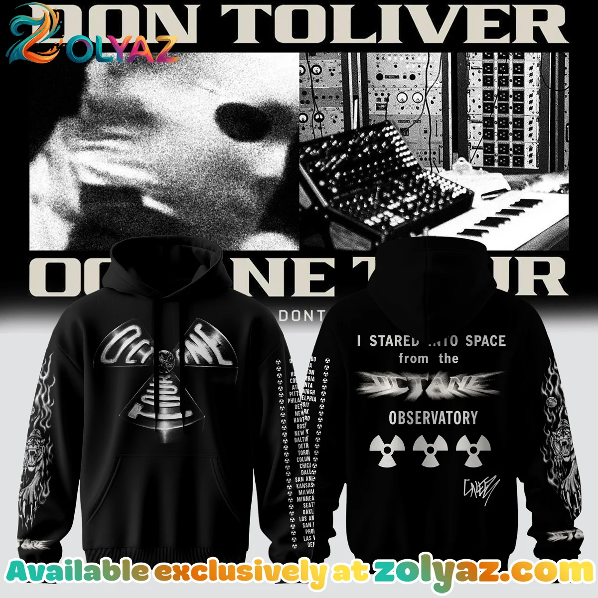 Don Toliver Octane Tour Signed Shirt & Hoodie [Drop 4]