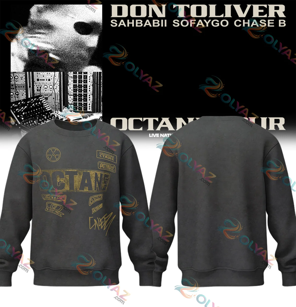 Don Toliver Octane Tour Signed Shirt & Hoodie (Release 8)