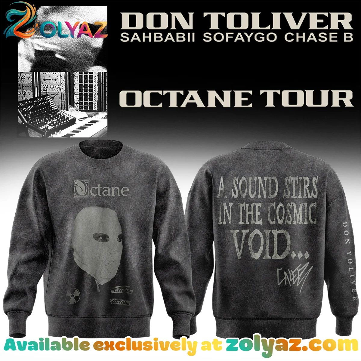Don Toliver Octane Tour Signed Shirt & Hoodie - Part 7