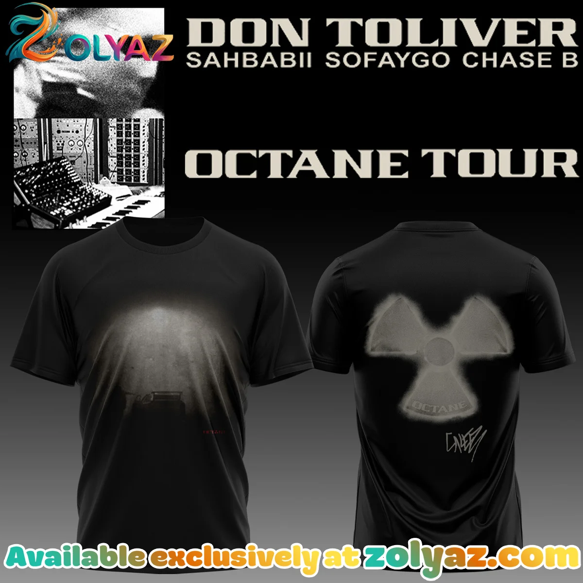 Don Toliver Octane Tour Signed Shirt & Hoodie (Release 11)