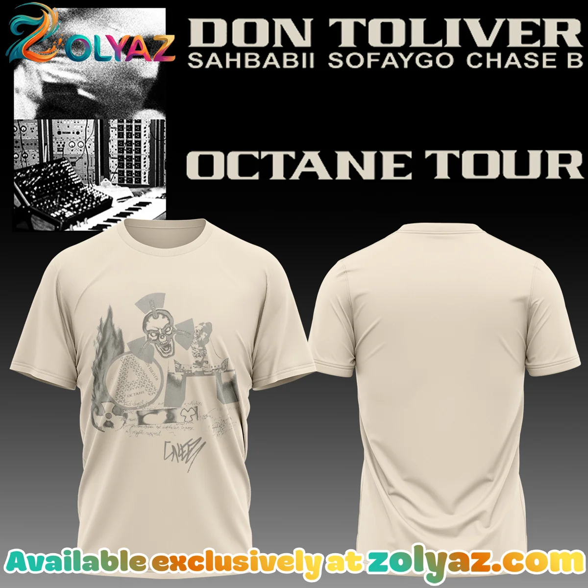 Don Toliver Octane Tour Signed T-Shirt & Hoodie - Part 27
