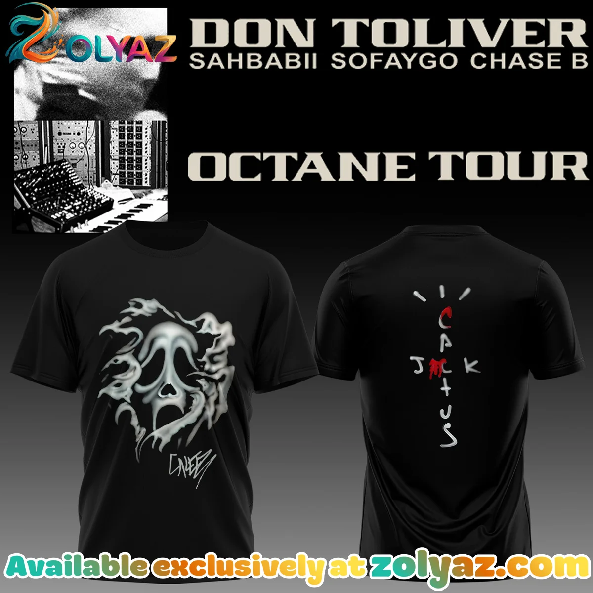 Don Toliver Octane Tour Signed T-Shirt & Hoodie (Release 26)