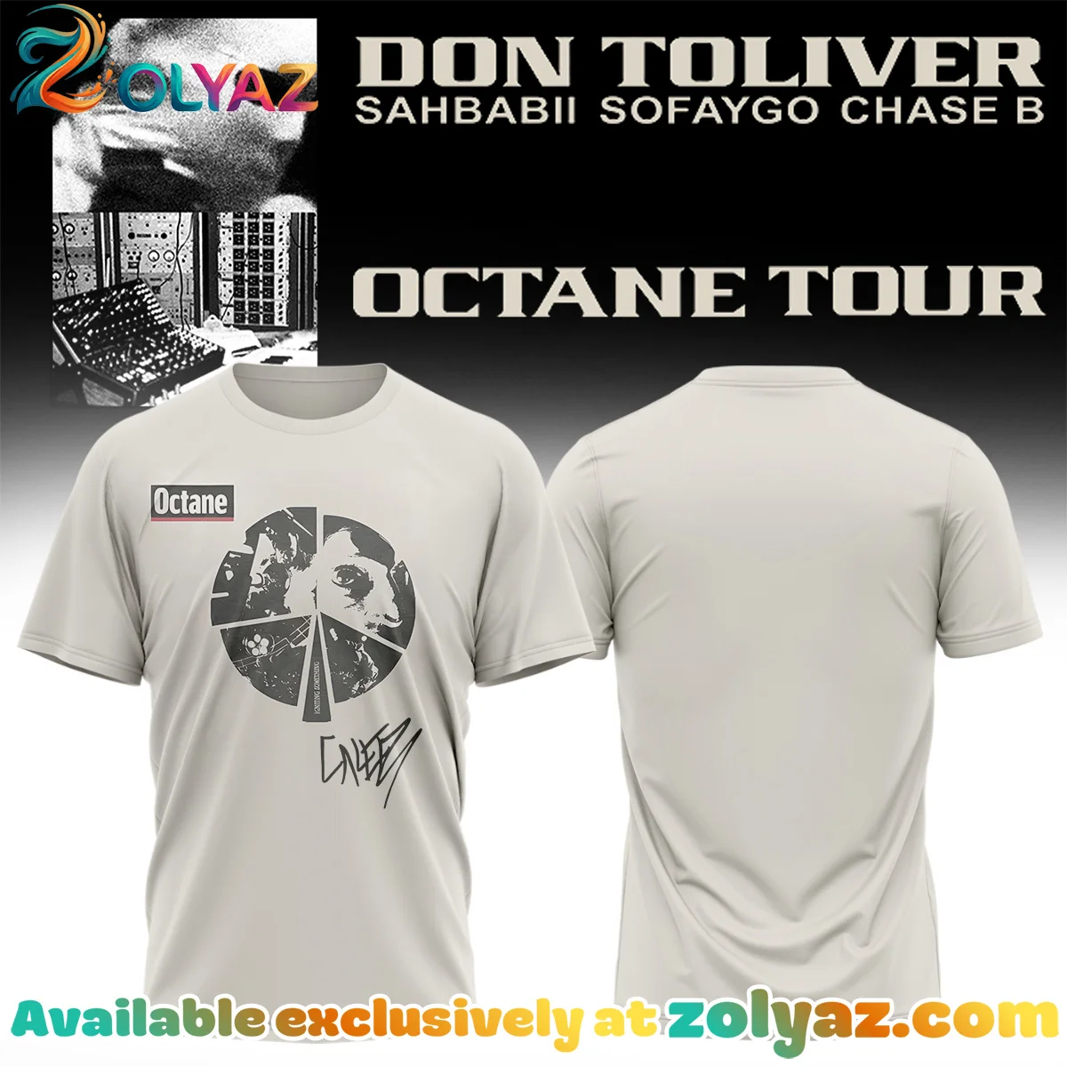 Don Toliver Octane Tour Signed Shirt & Hoodie (Style 18)
