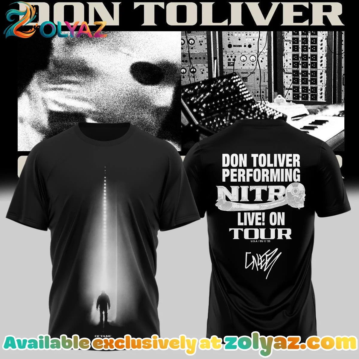 Don Toliver Octane Tour Signed Shirt & Hoodie [Drop 21]