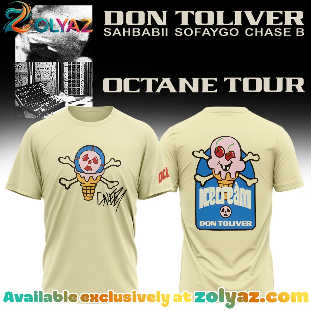 Don Toliver Octane Tour Signed T-Shirt & Hoodie (Release 10)