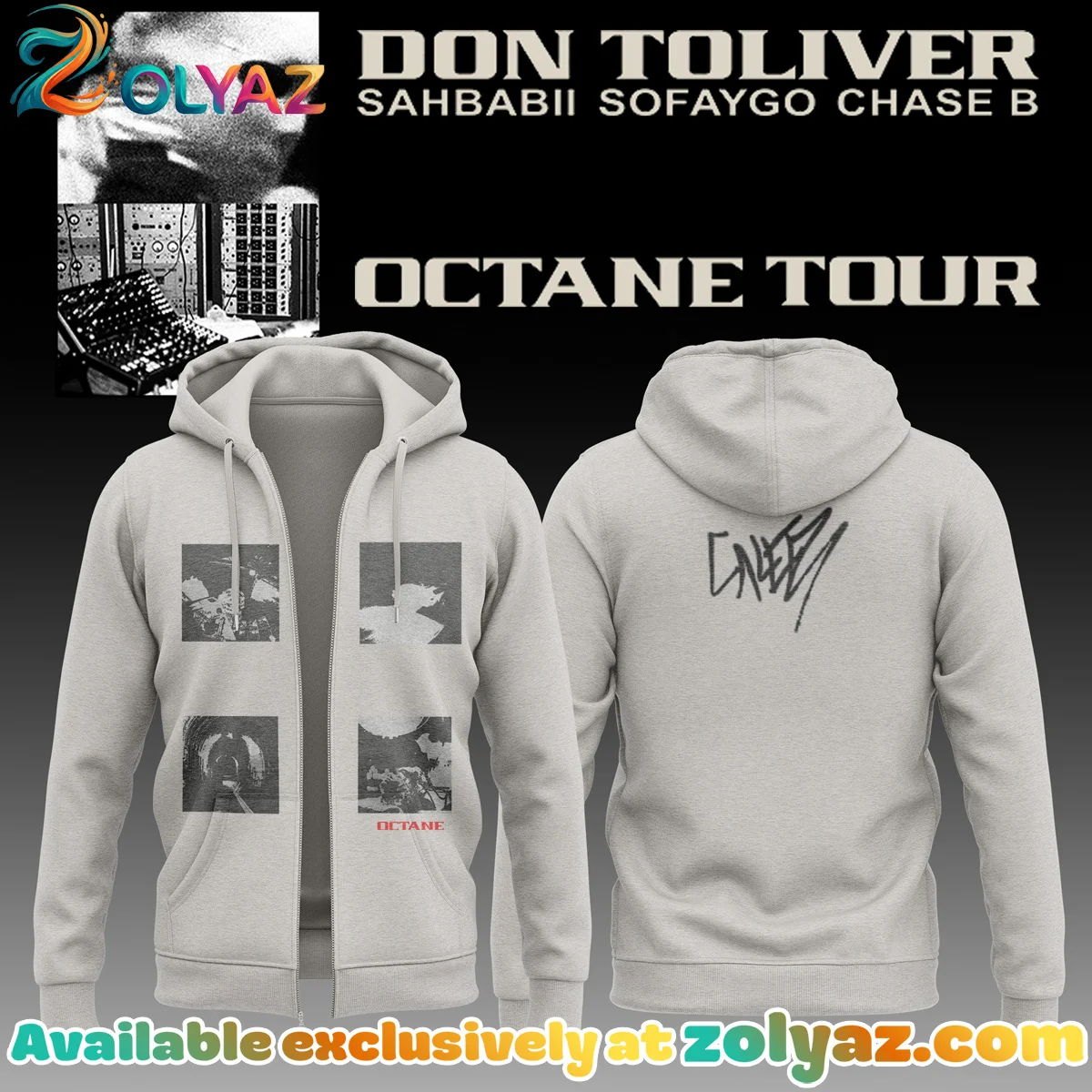 Don Toliver Octane Tour Signed Shirt & Hoodie - Part 34