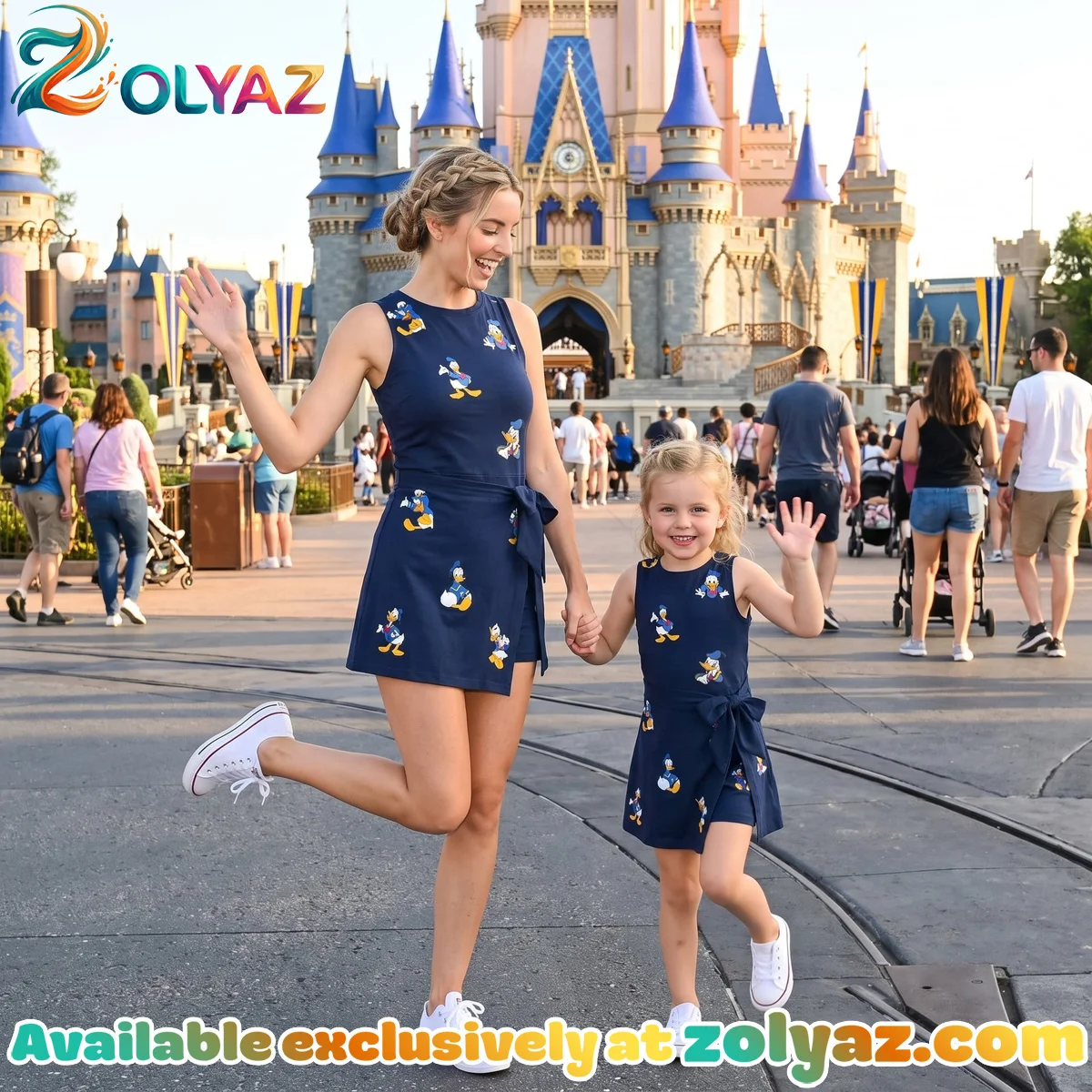 Donald Moods Athletic Dress - Tennis Dress Skirt, Disney Donald Duck Outfit For Women Donald Moods Athletic Dress - Tennis Dress Skirt, Disney Donald Duck Outfit For Women