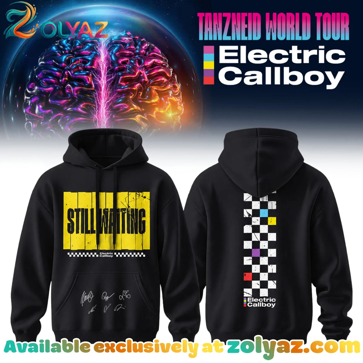 Electric Callboy Tanzneid World Tour Signed Shirt & Hoodie [Batch 10]