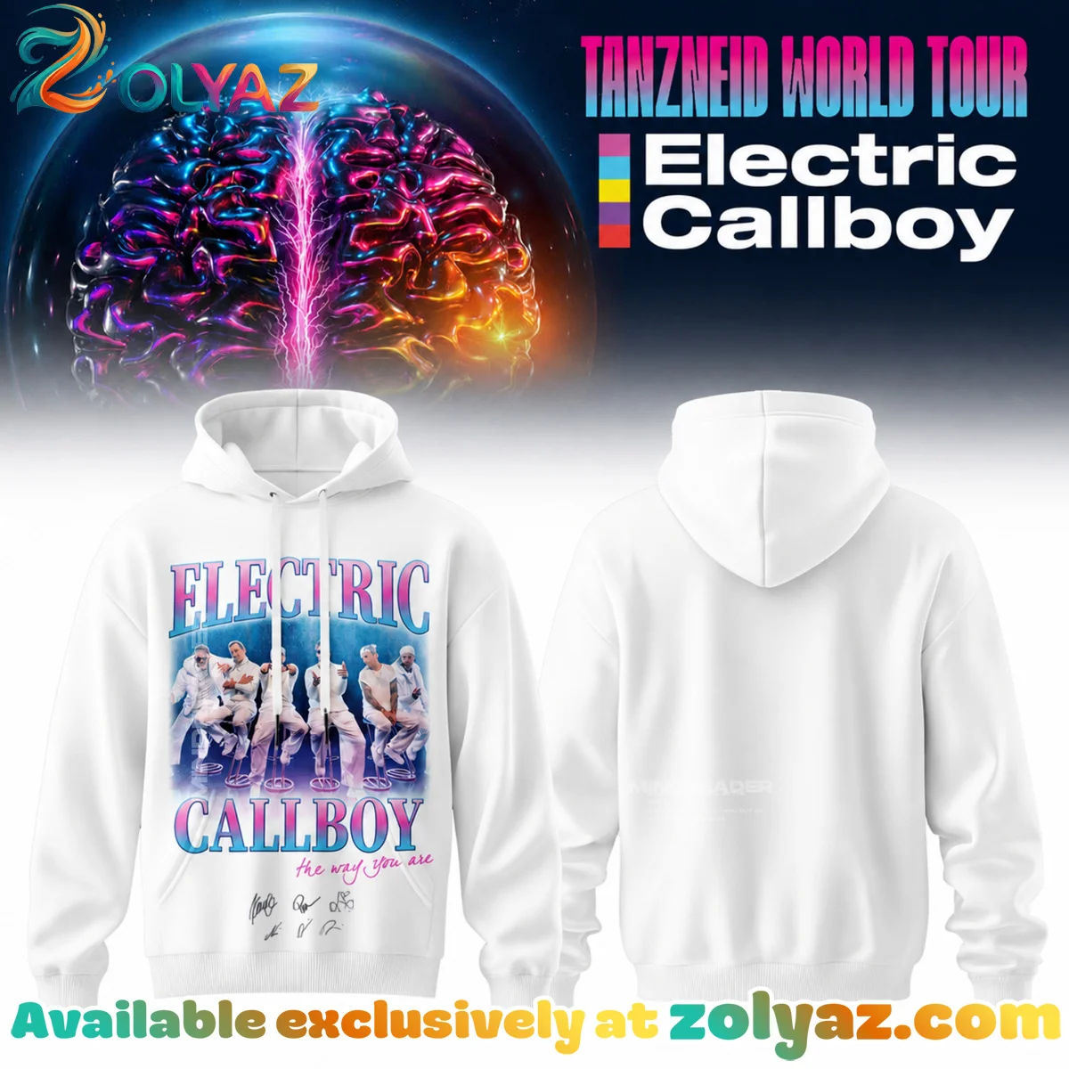 Electric Callboy Tanzneid World Tour Signed Shirt & Hoodie (Release 6)