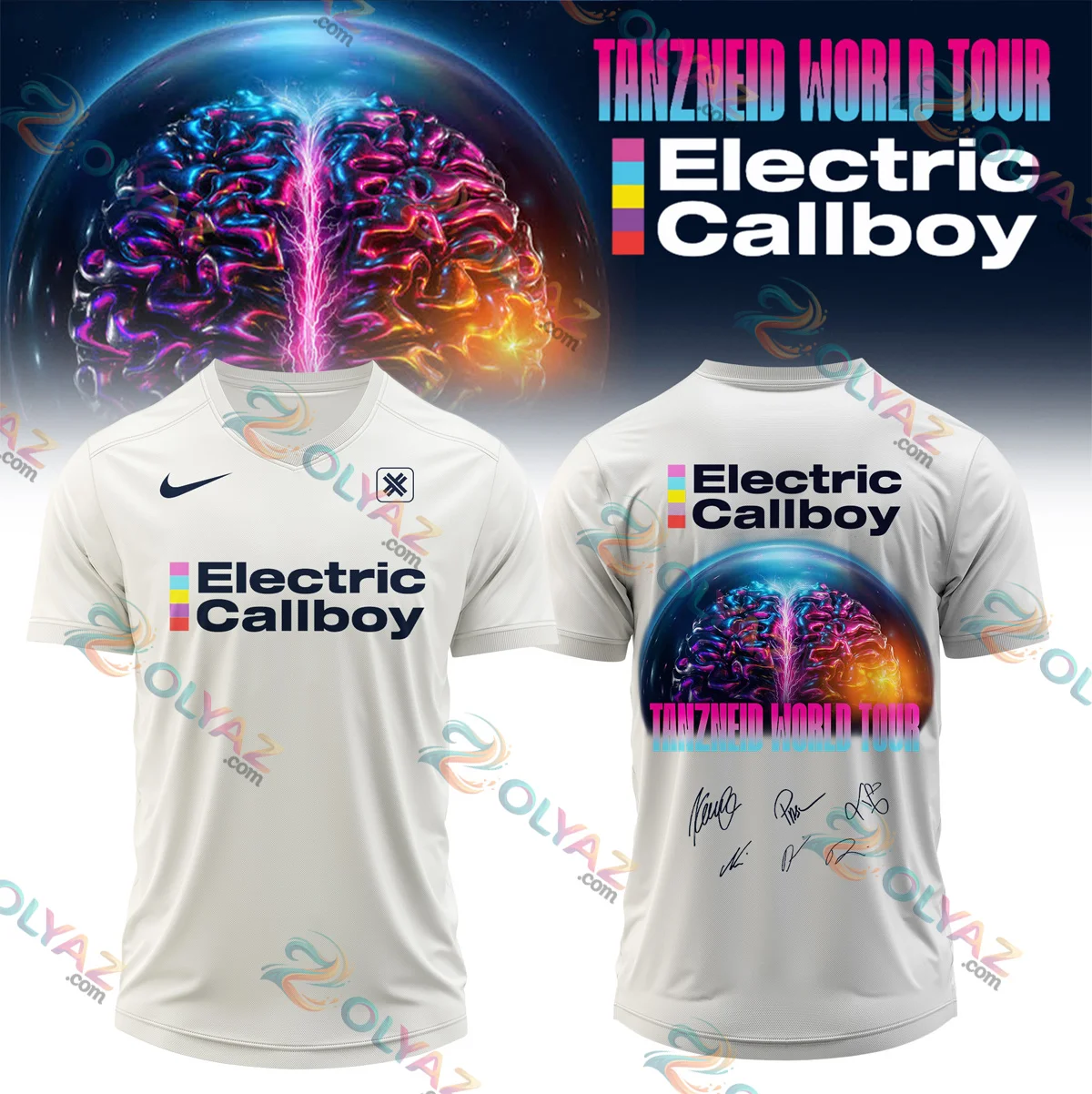 Electric Callboy Tanzneid World Tour Signed Jersey (Release 15)