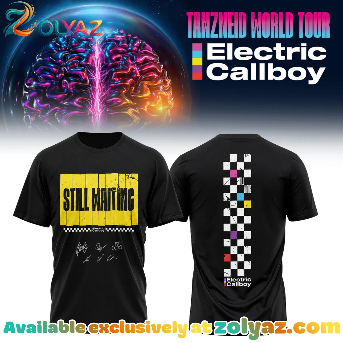 Electric Callboy Tanzneid World Tour Signed Shirt & Hoodie [Batch 24]