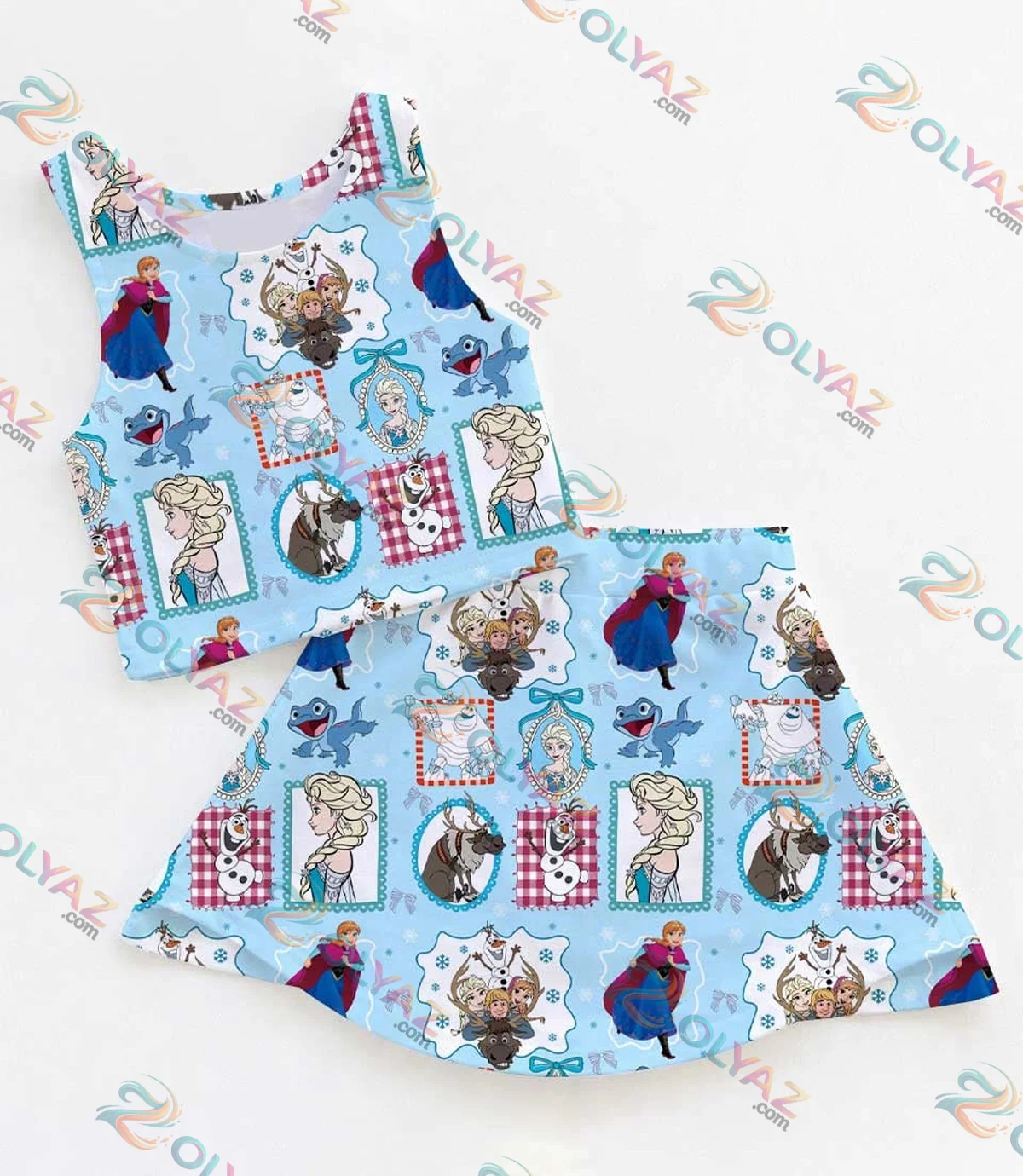 Elsa Anna Frozen Dress