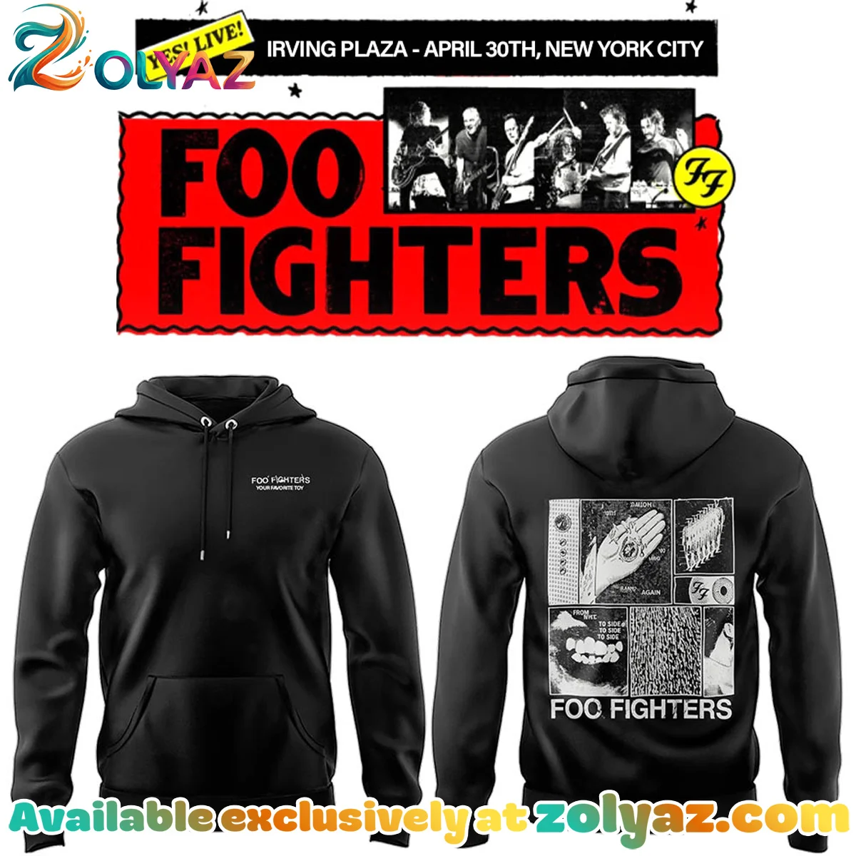 FF Irving Plaza New York City Shirt & Hoodie (Release 1)