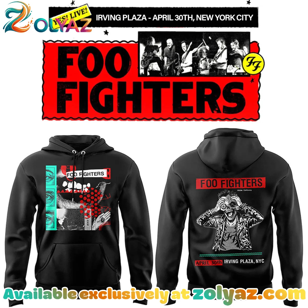 FF Irving Plaza New York City T-Shirt & Hoodie - Series 3