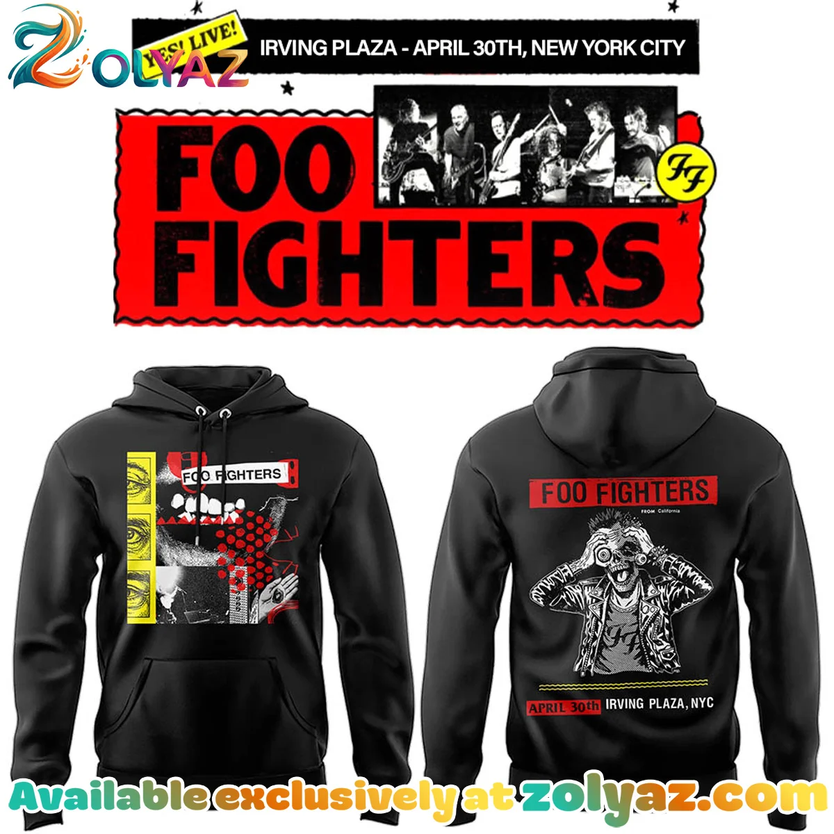 FF Irving Plaza New York City Shirt & Hoodie [Batch 4]
