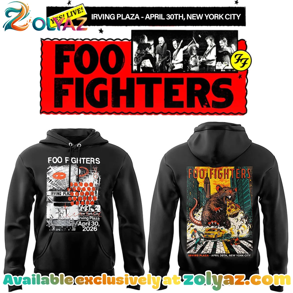 FF Irving Plaza New York City Shirt & Hoodie - Series 5