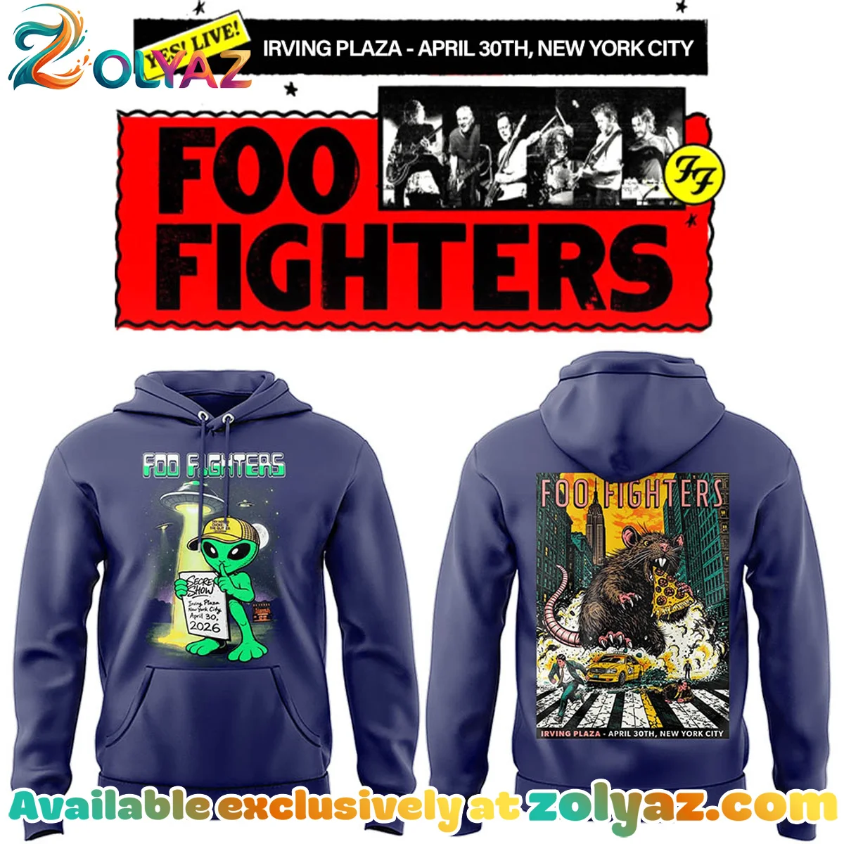 FF Irving Plaza New York City Shirt & Hoodie - Series 6
