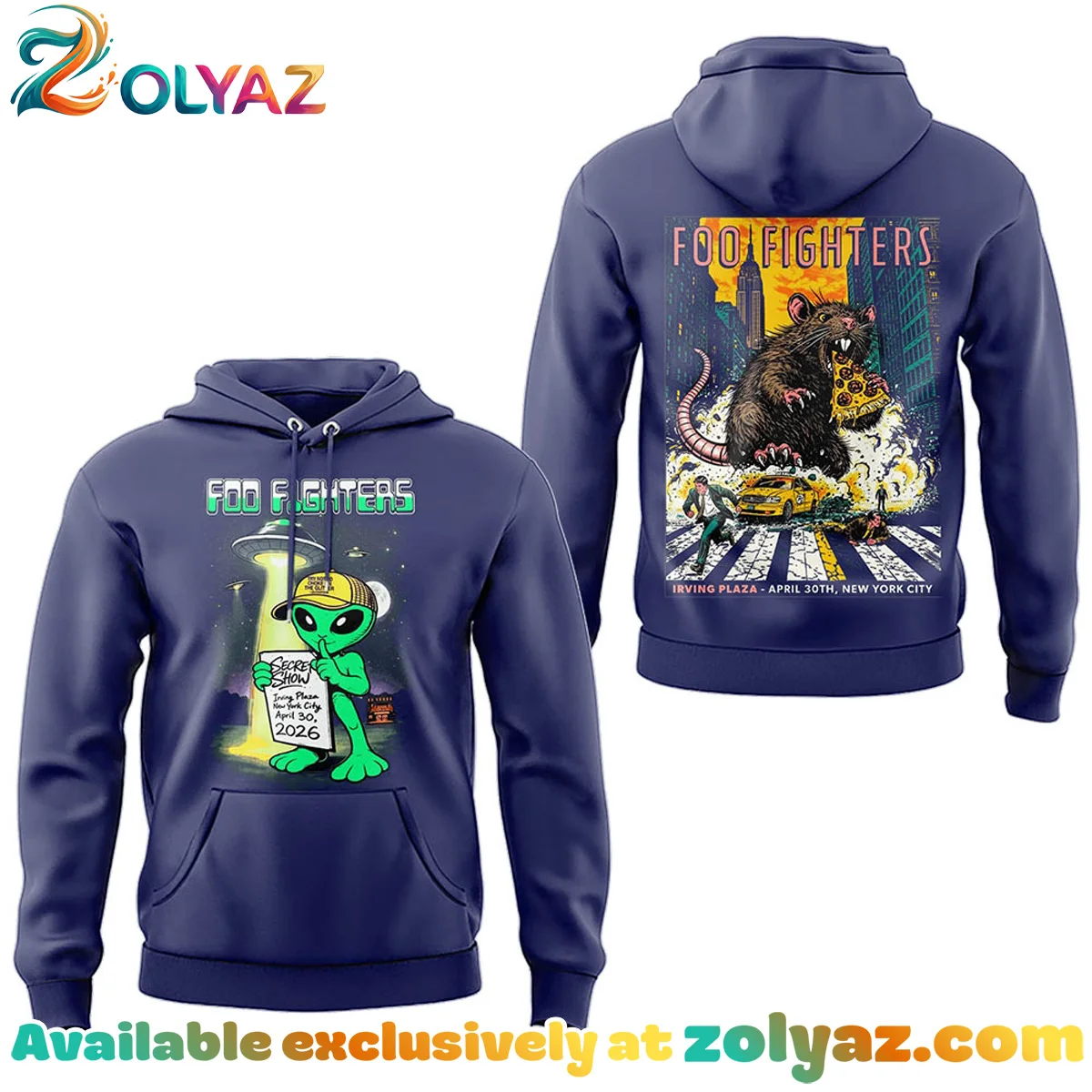 FF Irving Plaza New York City Shirt & Hoodie (Release 7) FF Irving Plaza New York City Shirt & Hoodie (Release 7)