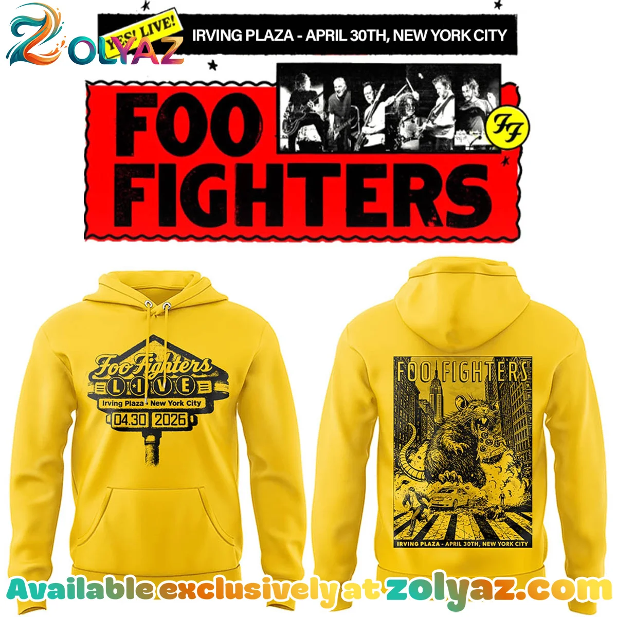 FF Irving Plaza New York City T-Shirt & Hoodie - Series 9