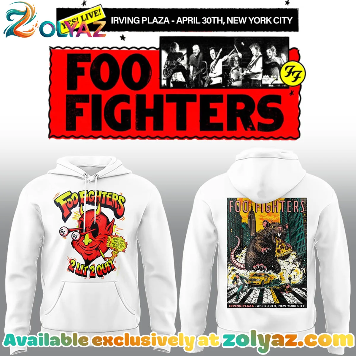 FF Irving Plaza New York City T-Shirt & Hoodie - Variant 10