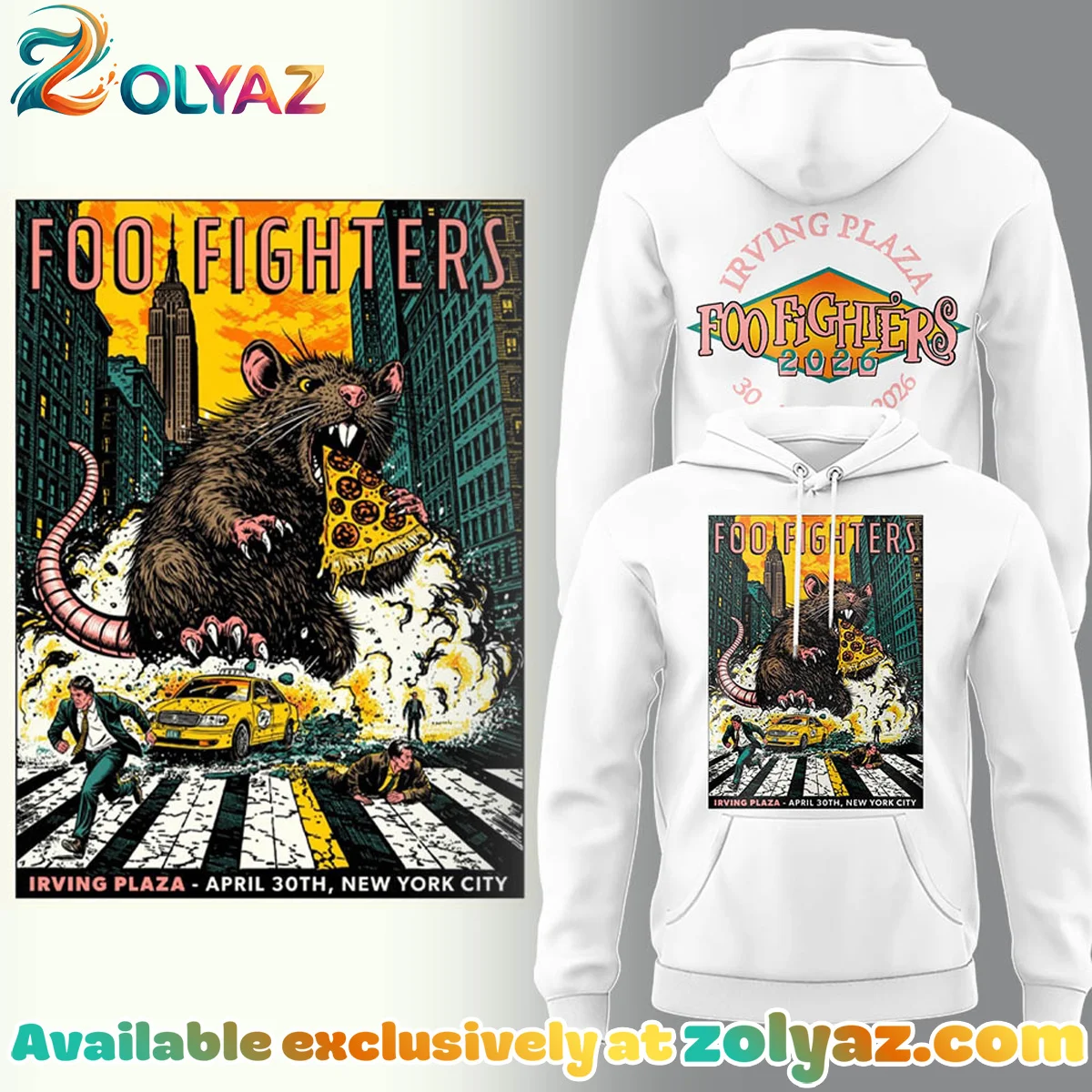FF Irving Plaza New York City T-Shirt & Hoodie (Design 12)