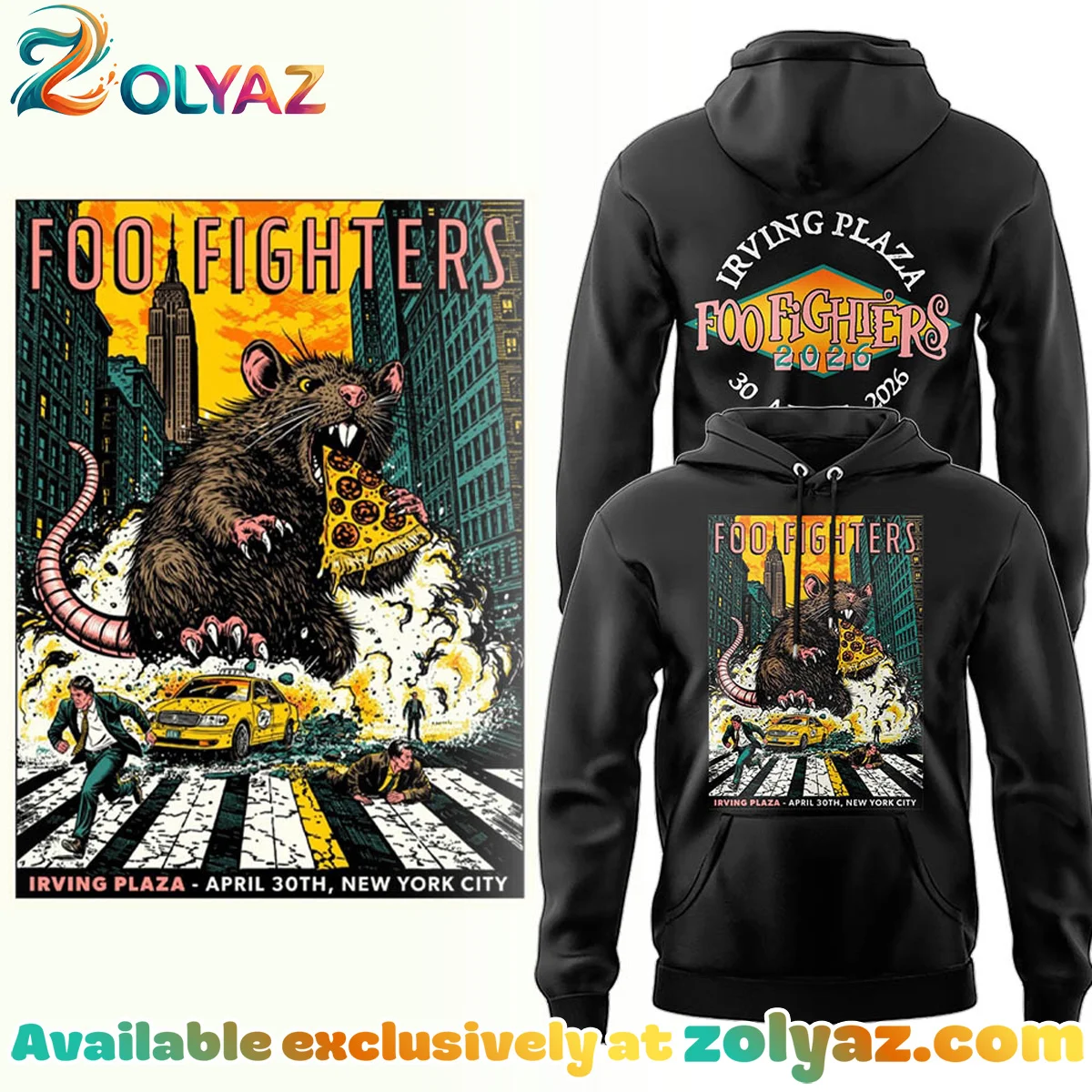 FF Irving Plaza New York City T-Shirt & Hoodie - Variant 14