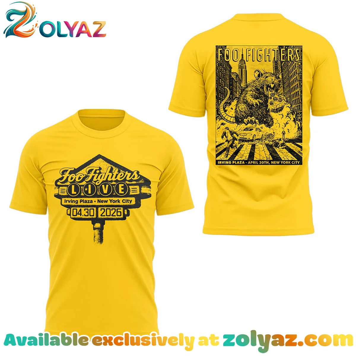 FF Irving Plaza New York City T-Shirt & Hoodie (Style 16) FF Irving Plaza New York City T-Shirt & Hoodie (Style 16)