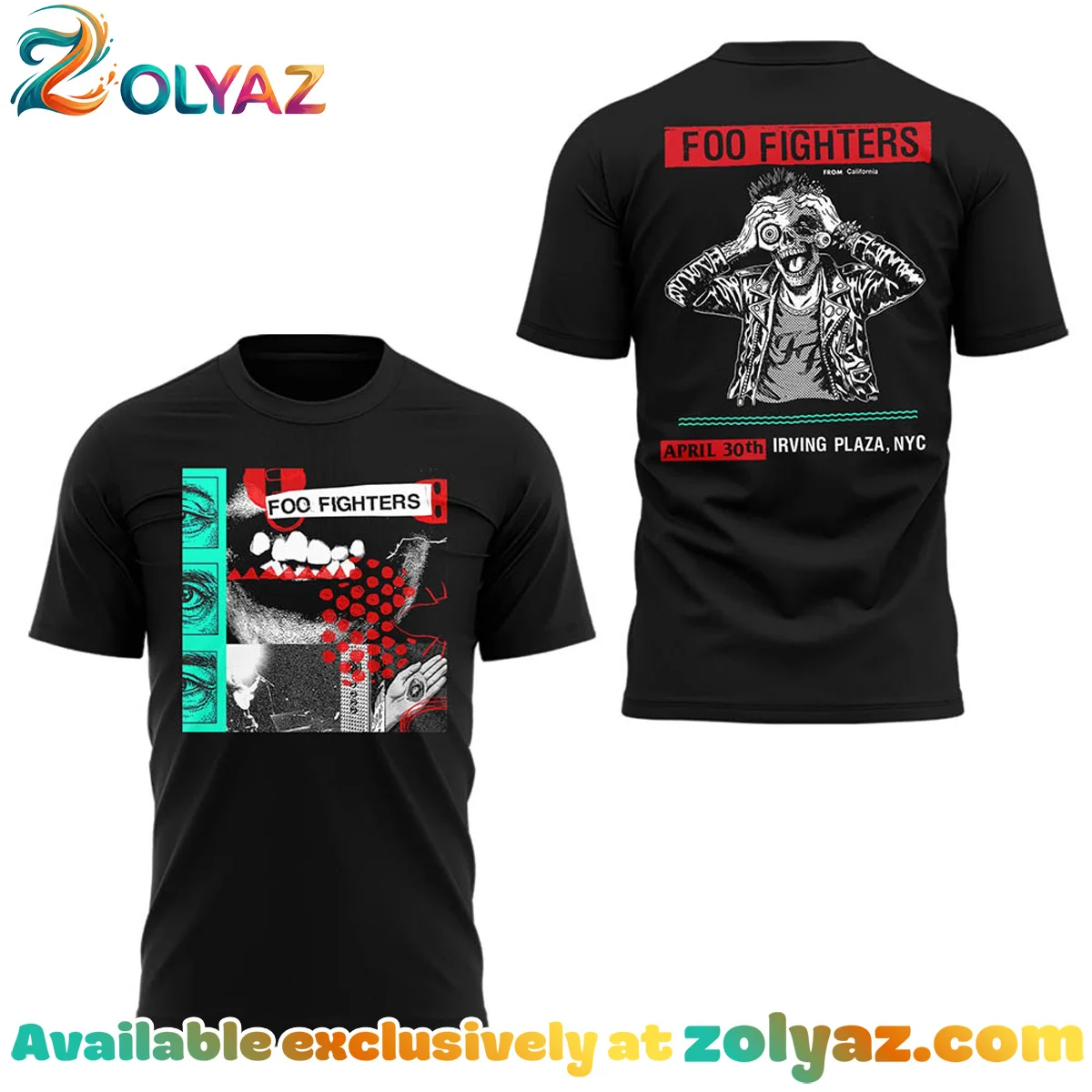 FF Secret Show Irving Plaza New York City Shirt & Hoodie (Design 2) FF Secret Show Irving Plaza New York City Shirt & Hoodie (Design 2)