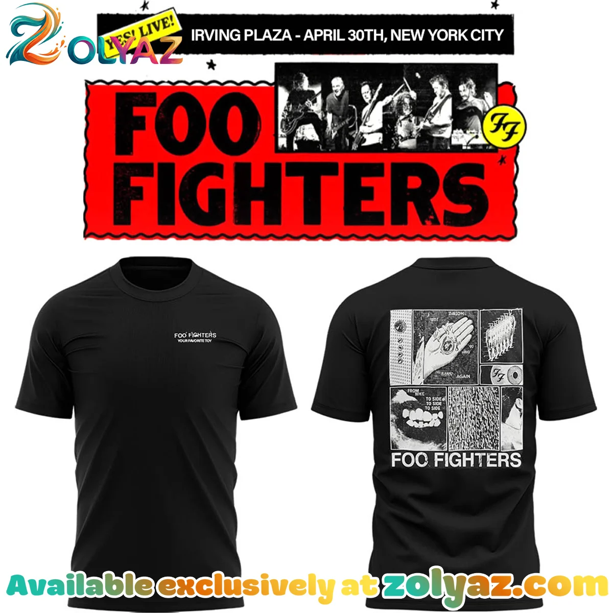FF Secret Show Irving Plaza New York City Shirt & Hoodie - Variant 5