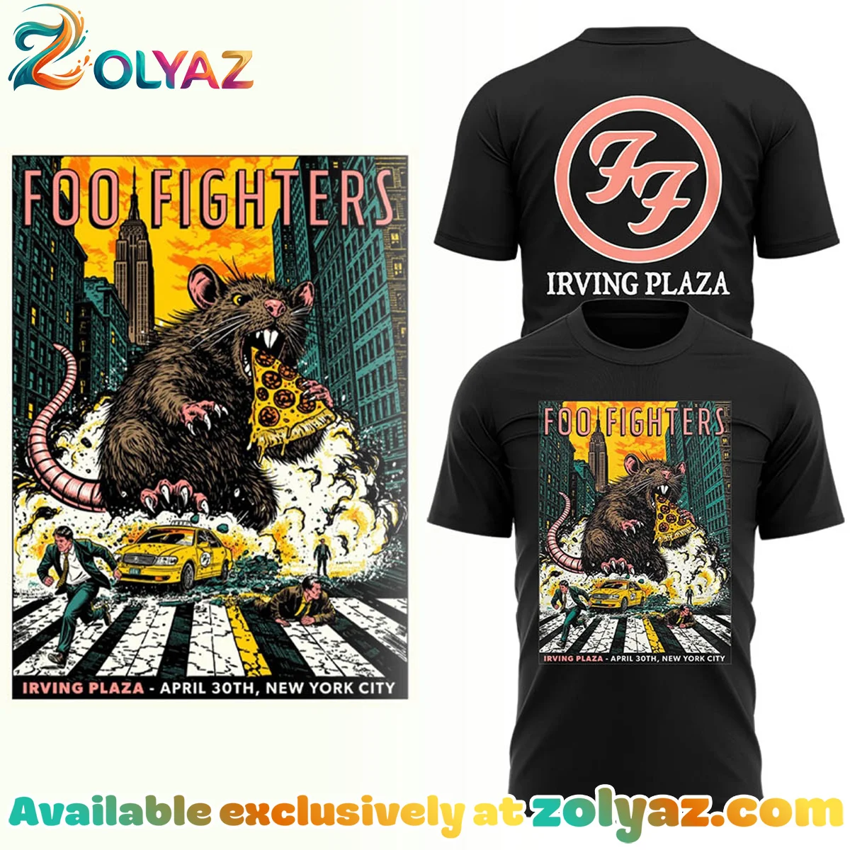 FF Secret Show Irving Plaza New York City T-Shirt & Hoodie - Part 7