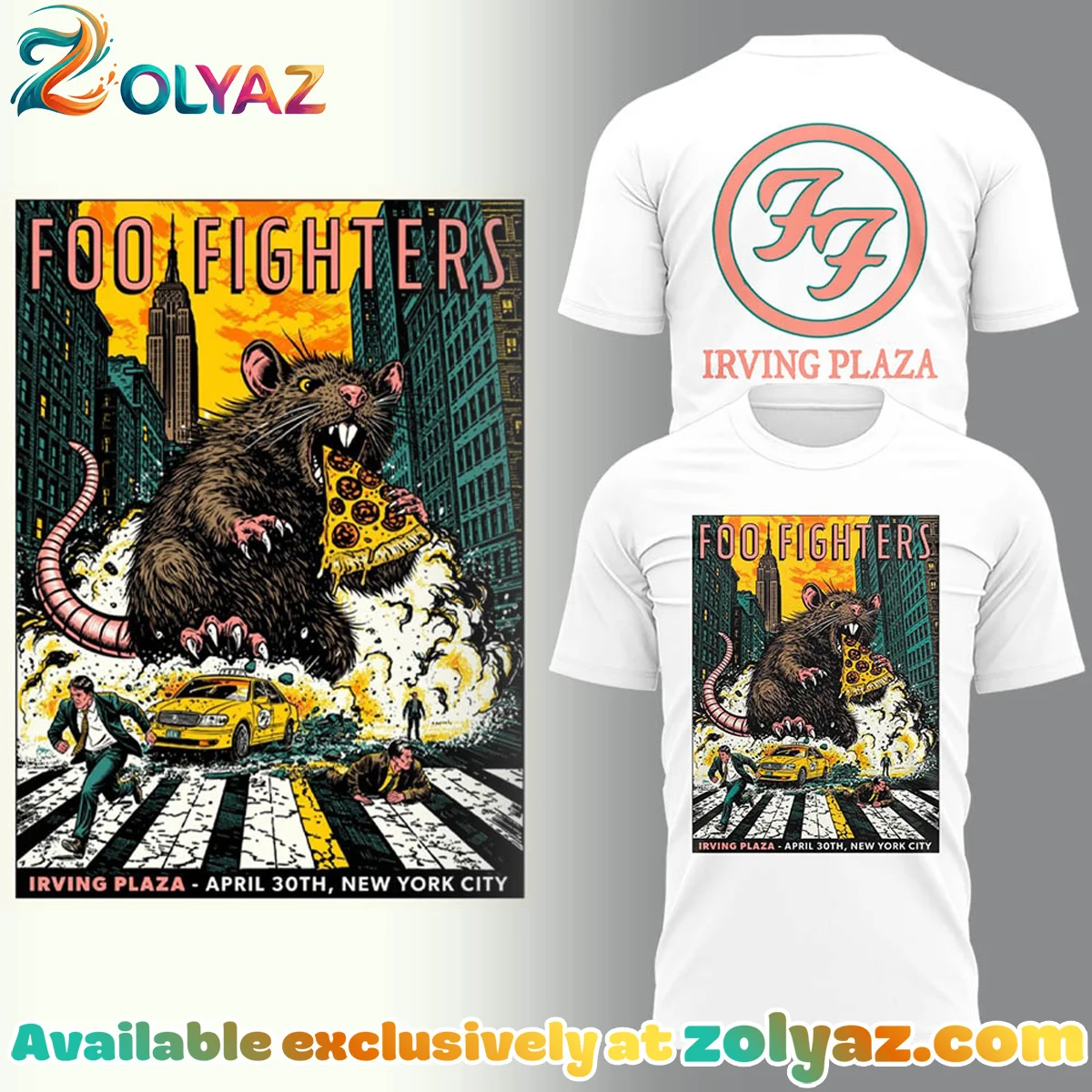 FF Secret Show Irving Plaza New York City Shirt & Hoodie (Design 9)