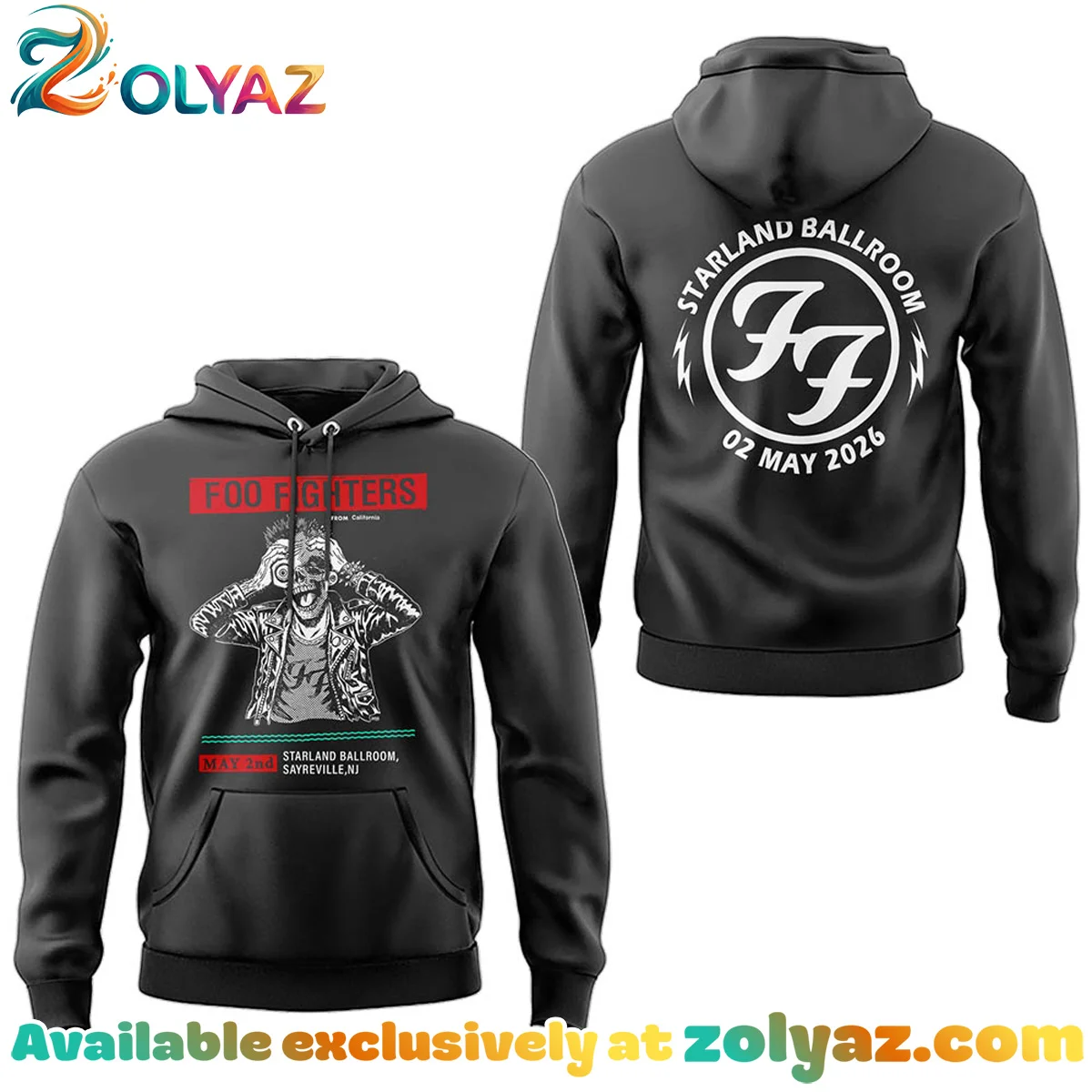 FF Secret Show Starland Ballroom Sayreville T-Shirt & Hoodie (Design 3) FF Secret Show Starland Ballroom Sayreville T-Shirt & Hoodie (Design 3)