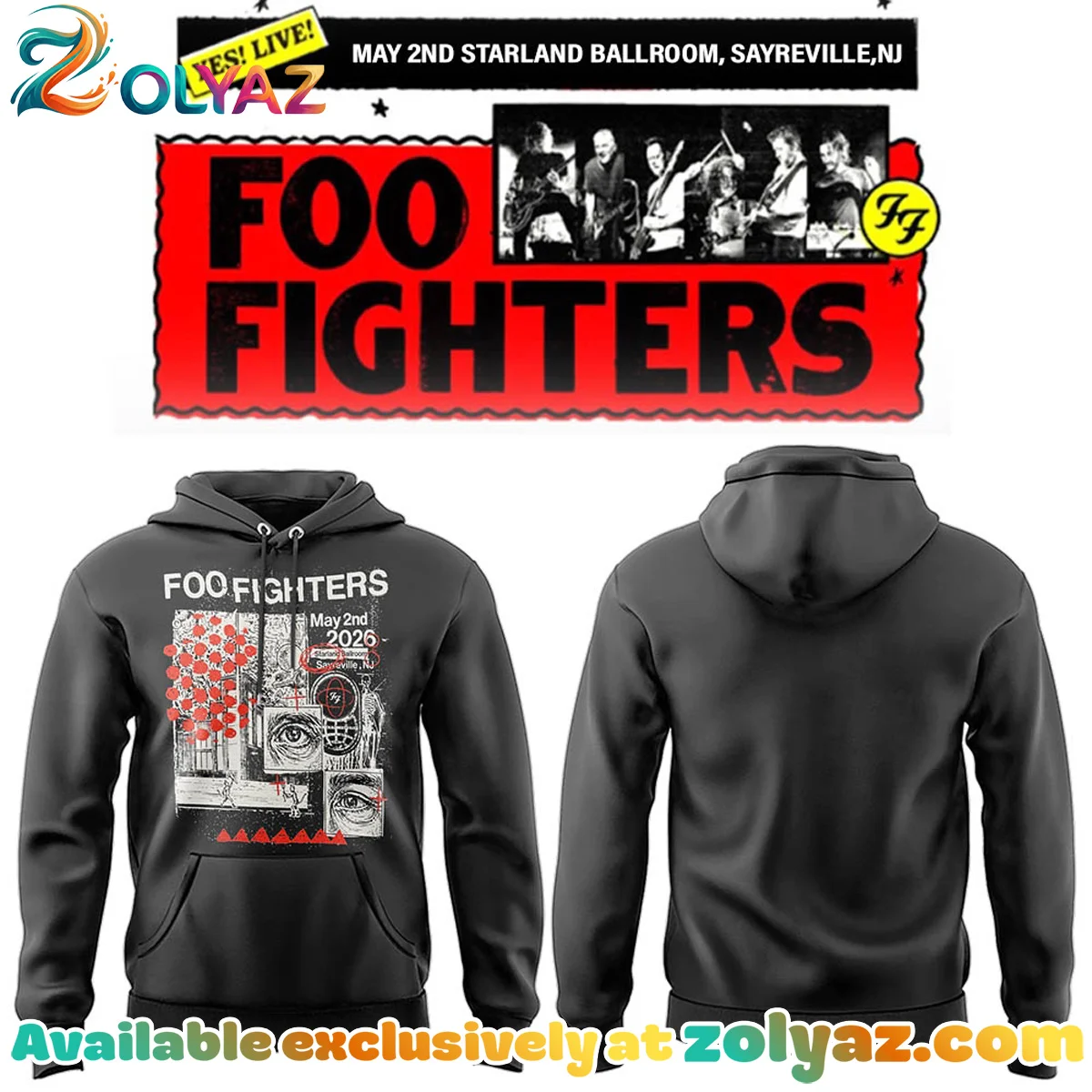 FF Secret Show Starland Ballroom Sayreville Shirt & Hoodie (Style 5)