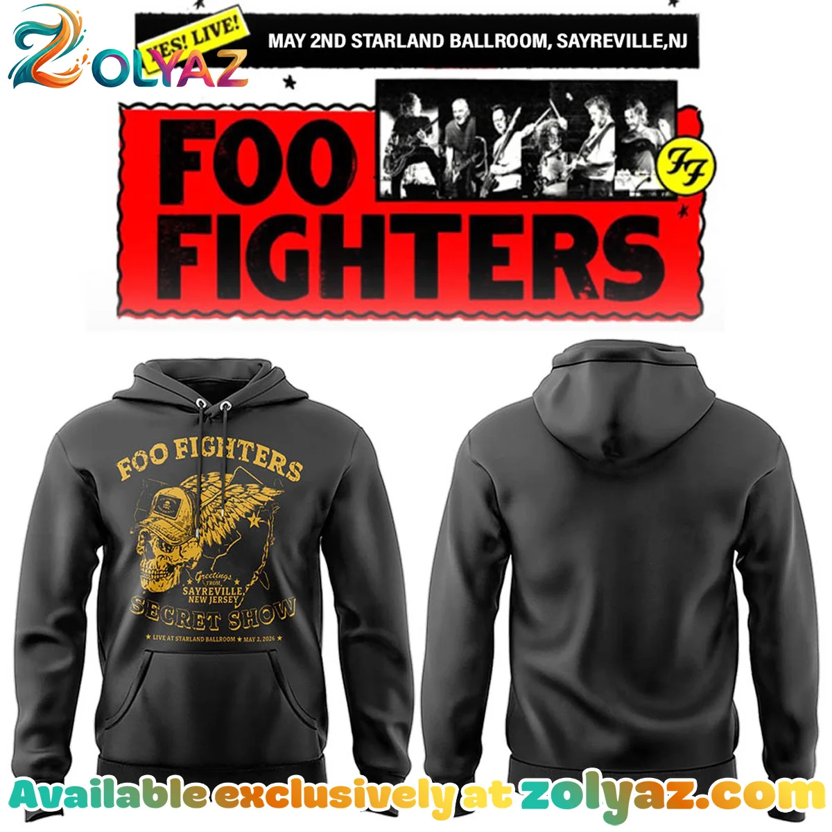FF Secret Show Starland Ballroom Sayreville T-Shirt & Hoodie - Series 6
