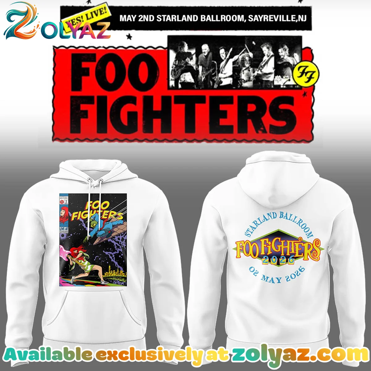 FF Secret Show Starland Ballroom Sayreville T-Shirt & Hoodie [Batch 7]