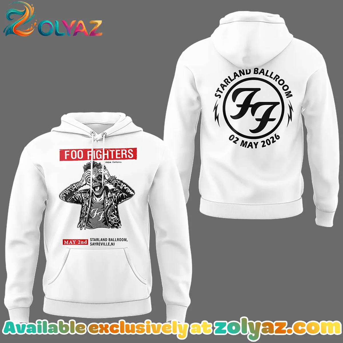 FF Secret Show Starland Ballroom Sayreville Shirt & Hoodie - Variant 8 FF Secret Show Starland Ballroom Sayreville Shirt & Hoodie - Variant 8
