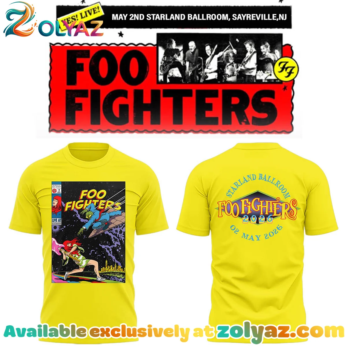 FF Secret Show Starland Ballroom Sayreville T-Shirt & Hoodie [Drop 14]