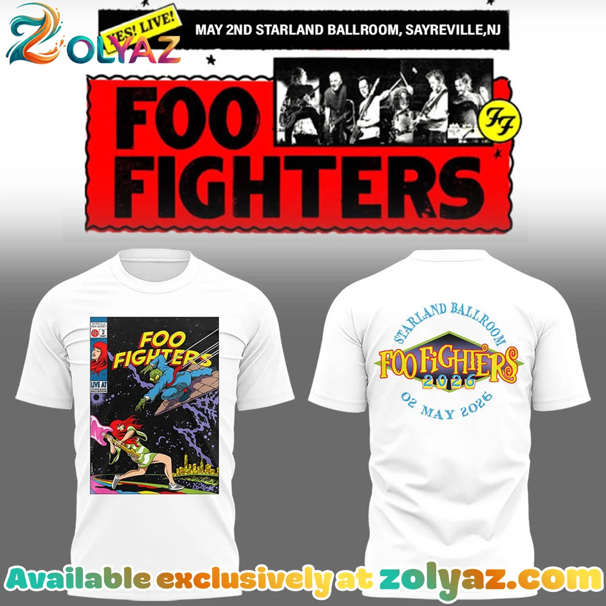 FF Secret Show Starland Ballroom Sayreville Shirt & Hoodie - Part 15