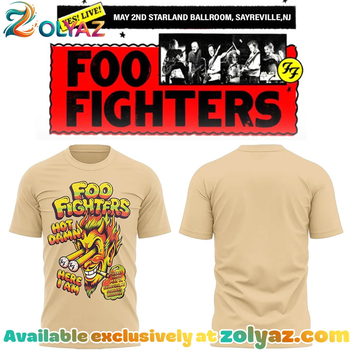 FF Secret Show Starland Ballroom Sayreville Shirt & Hoodie (Design 20)