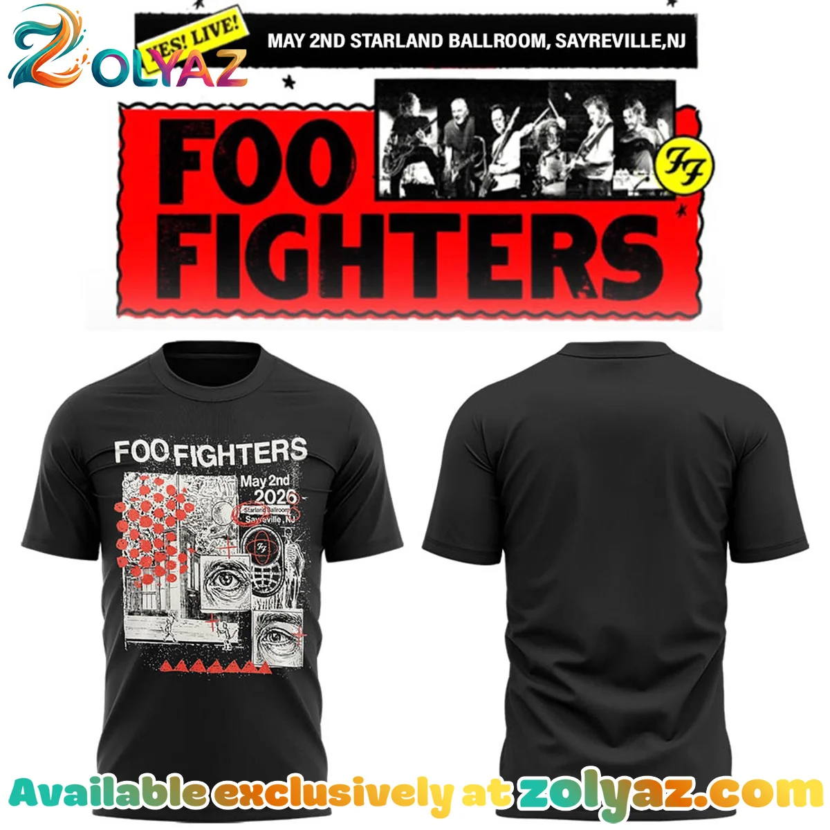 FF Secret Show Starland Ballroom Sayreville Shirt & Hoodie (Style 22)