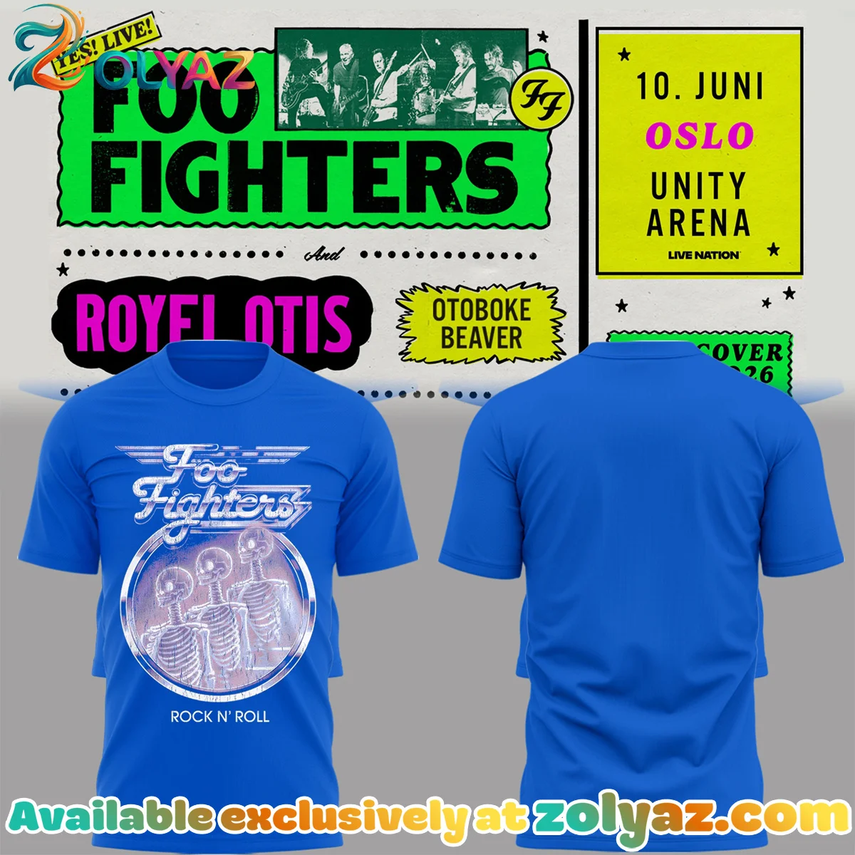 FF Take Cover Tour Shirt & Hoodie - Variant 6