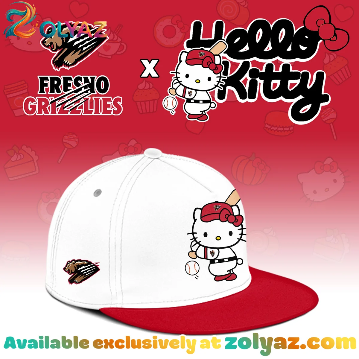Fresno Grizzlies x Hello Kitty Jersey Fresno Grizzlies x Hello Kitty Jersey