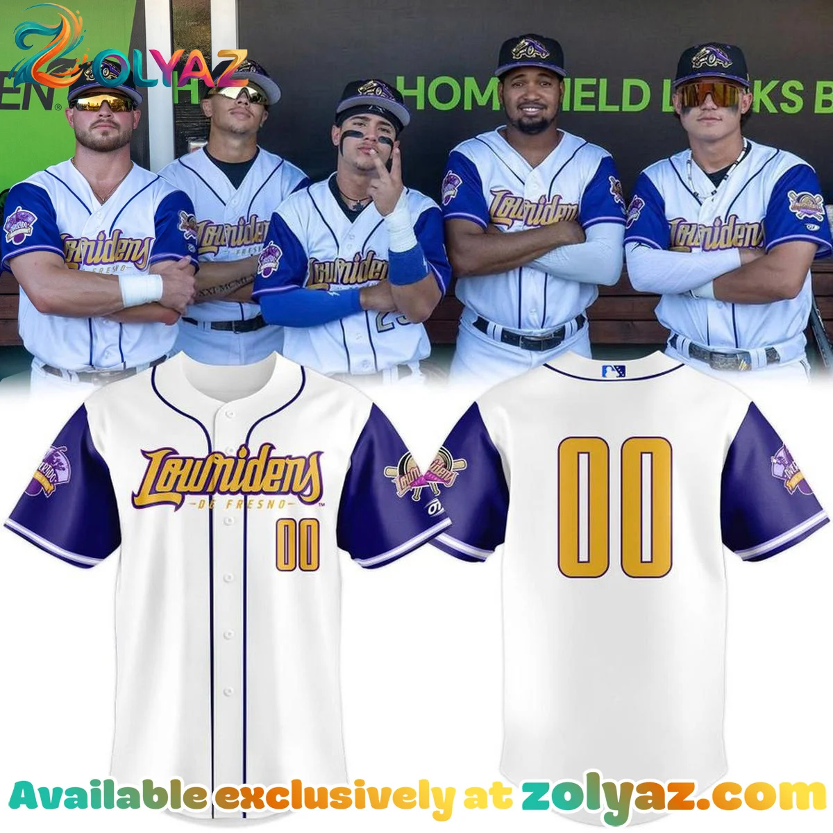 Fresno Grizzlies Lowriders de Fresno Jersey