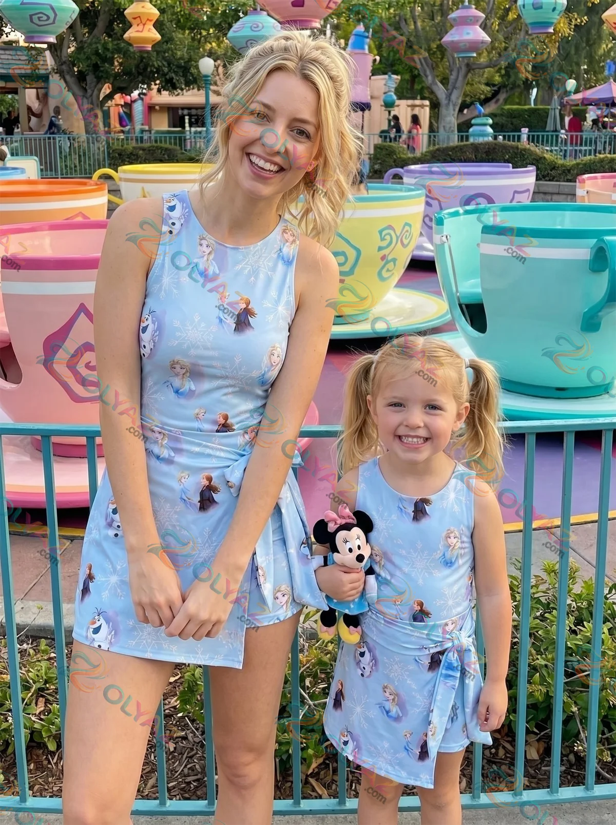 Frozen Athletic Dress - Tennis Dress Skirt, Disney Park Vacation Outfit, Elsa Anna Disney Skort Dress