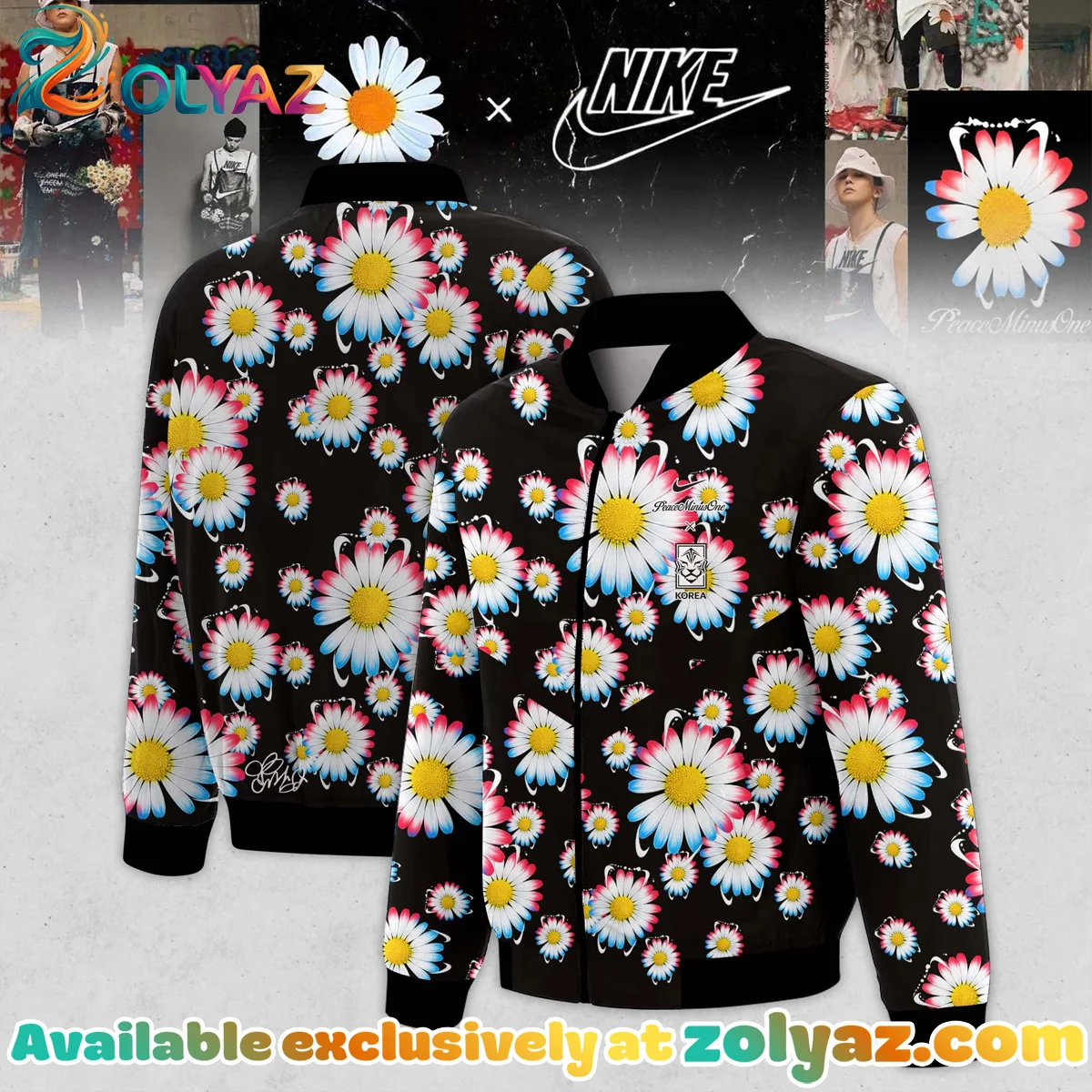 G-Dragon PEACEMINUSONE Bomber Jacket (Release 2)