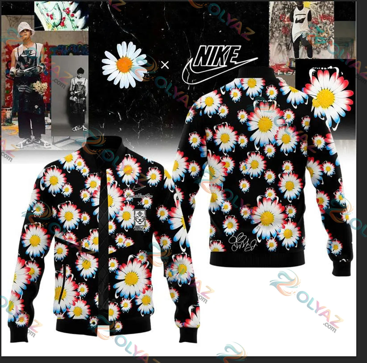 G-Dragon PEACEMINUSONE Bomber Jacket (Release 2) G-Dragon PEACEMINUSONE Bomber Jacket (Release 2)