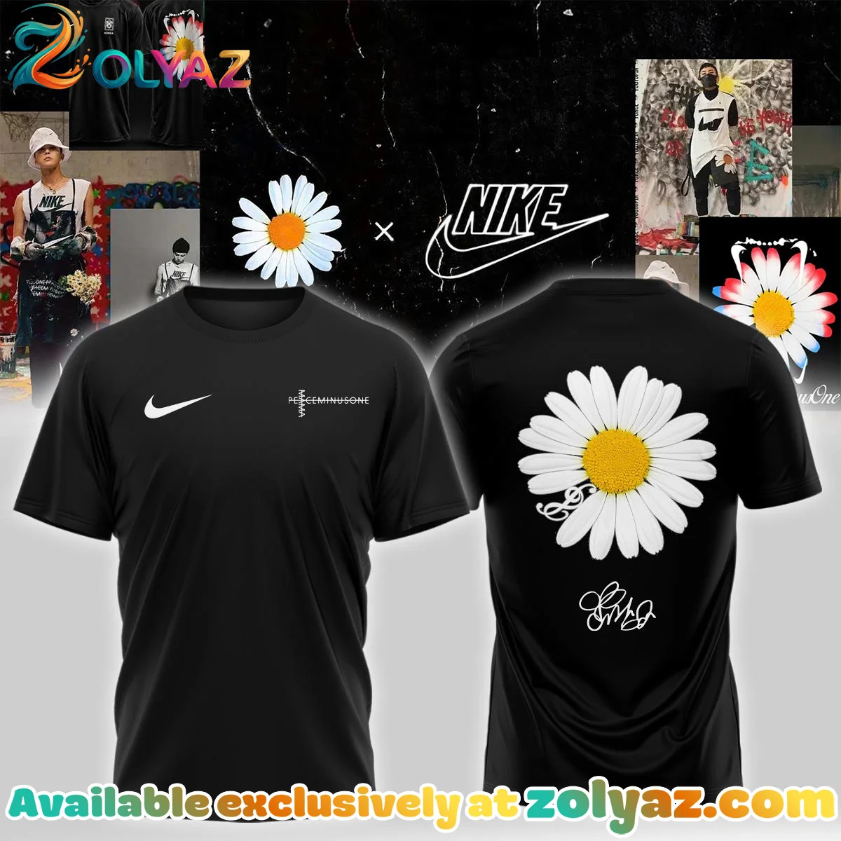 G-Dragon PEACEMINUSONE T-Shirt & Hoodie - Part 15